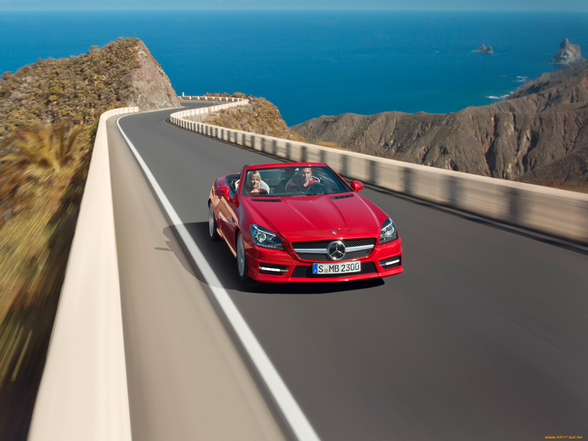 , mercedes, benz, slk